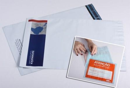 envelopes adesivado
