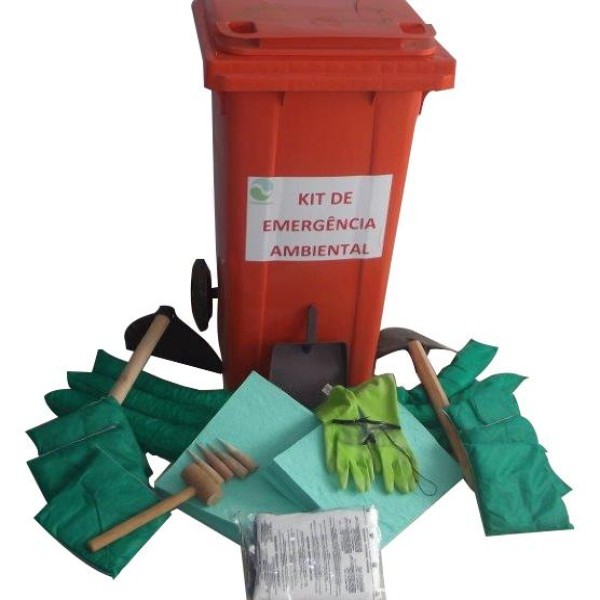 kit de emergência ambiental para petróleo e derivados