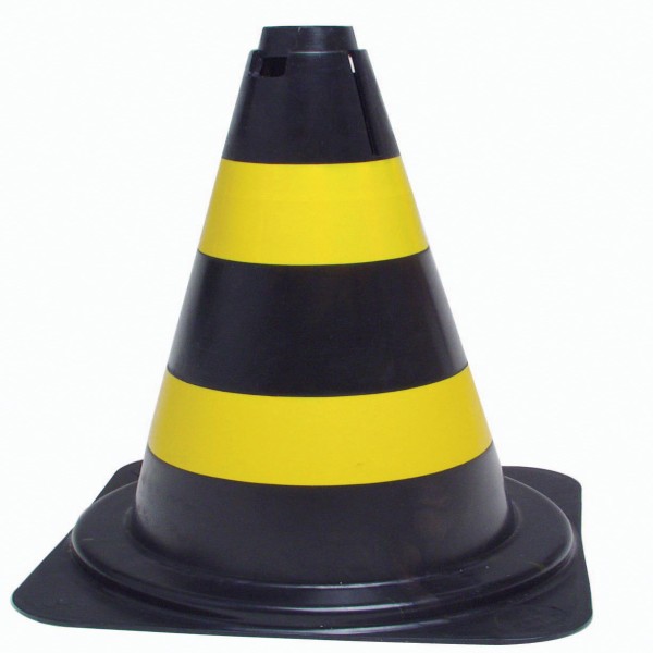 cone de plástico