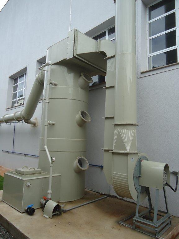 lavador de gases tipo spray