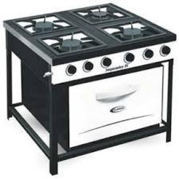 Fogão industrial 4 bocas com forno