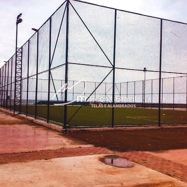 Alambrado para quadra de futebol