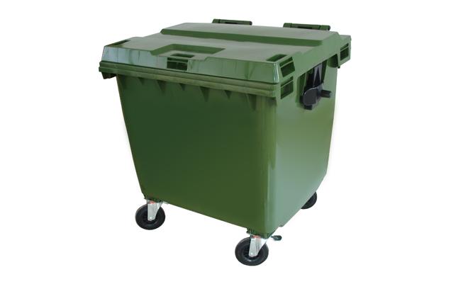 contentor de lixo metálico 1600 litros