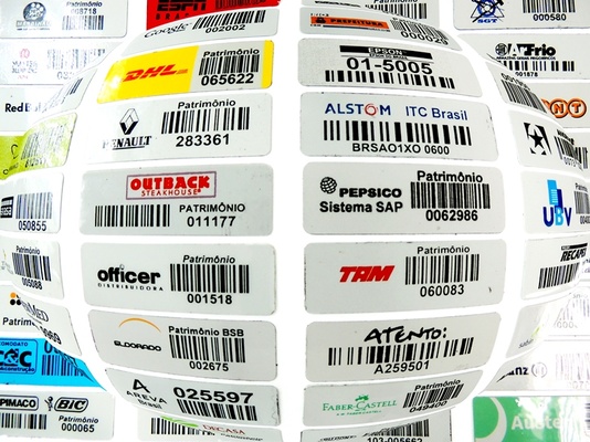 etiquetas adesivas para troca de óleo