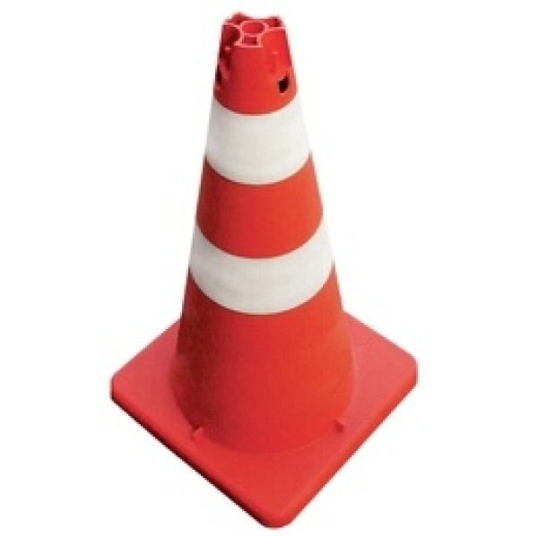 cone refletivo de borracha