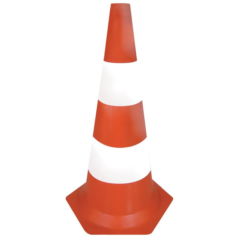 cone de borracha refletivo 75 cm
