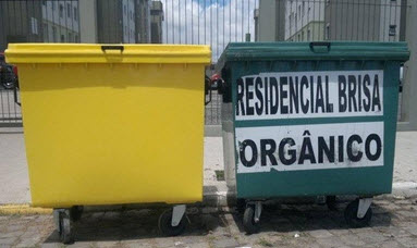 container para coleta de lixo