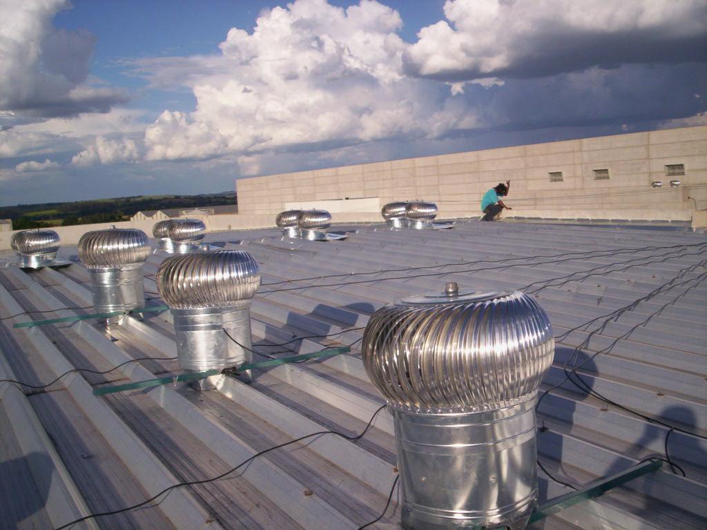 exaustor eólico para telhado