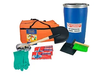 kit de emergência ambiental