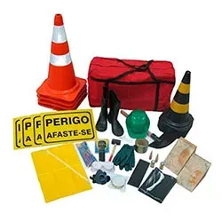 kit de emergência ambiental