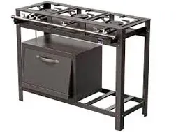 fogão industrial 4 bocas com forno inox