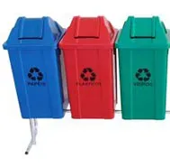 lixeiras de reciclagem