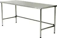 mesa de aço inox usada