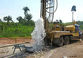 perfuração e construção de poços de água