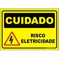 placas de sinalização de segurança