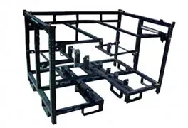 rack metálico galvanizado