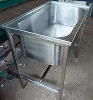 tanque de inox para cozinha industrial usado