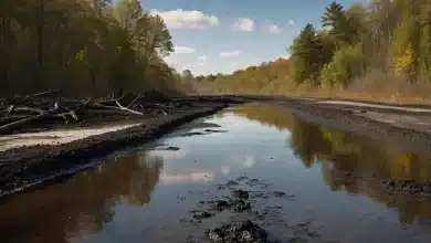 Derramamento de 70.000 galões de óleo pela Enbridge em Wisconsin