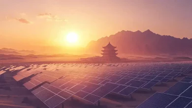 China transforma deserto em potência de energia solar