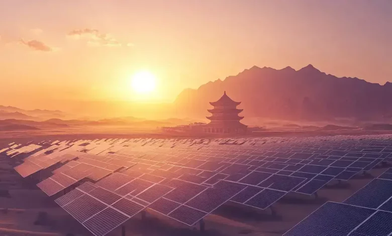 China transforma deserto em potência de energia solar