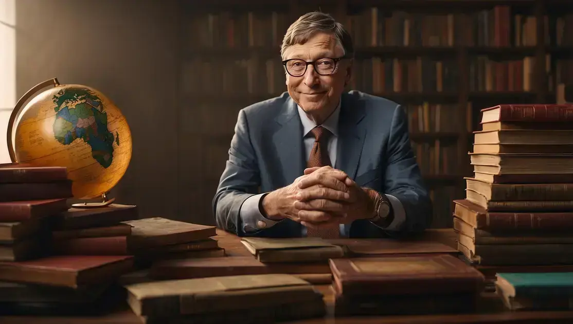 Bill Gates doa bilhões e promete mais contribuições