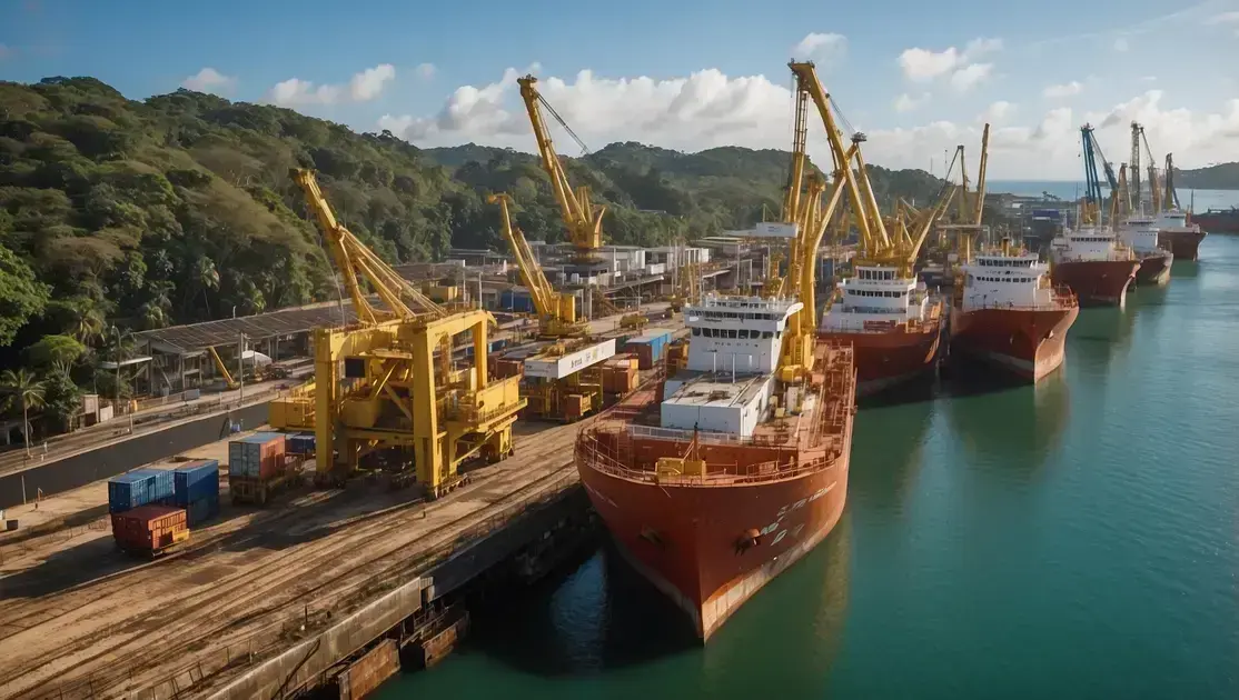 Dragagem no Porto de Ilhéus Impulsiona Logística e Sustentabilidade