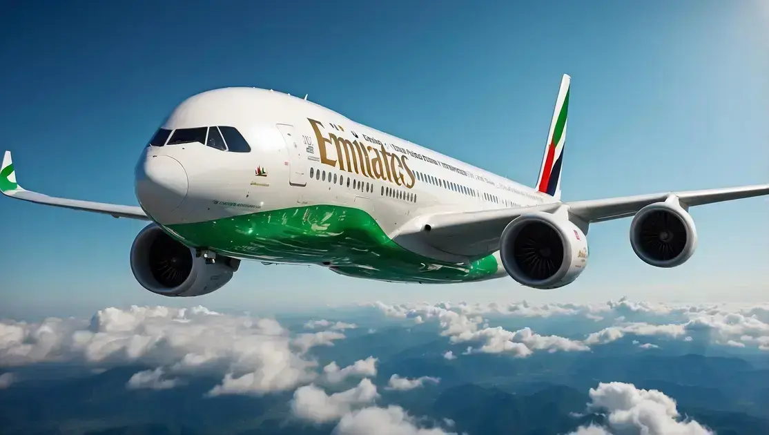 Economia de Combustível: Emirates Inova com Inteligência de Dados