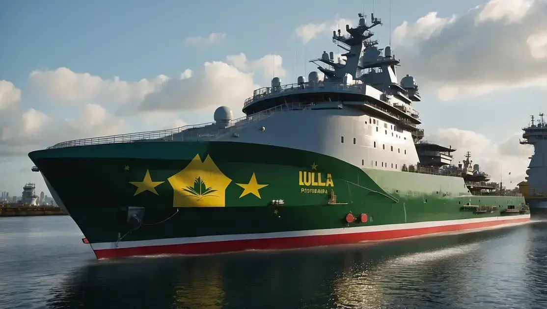 Lula Lança Programa de Renovação da Frota Naval Petrobras