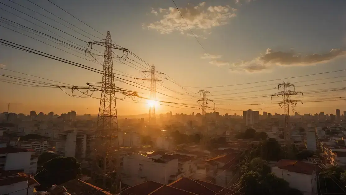 Onda de calor aumenta demanda recorde de energia no Brasil