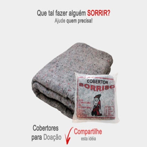 Cobertor Corta Febre Para Doação