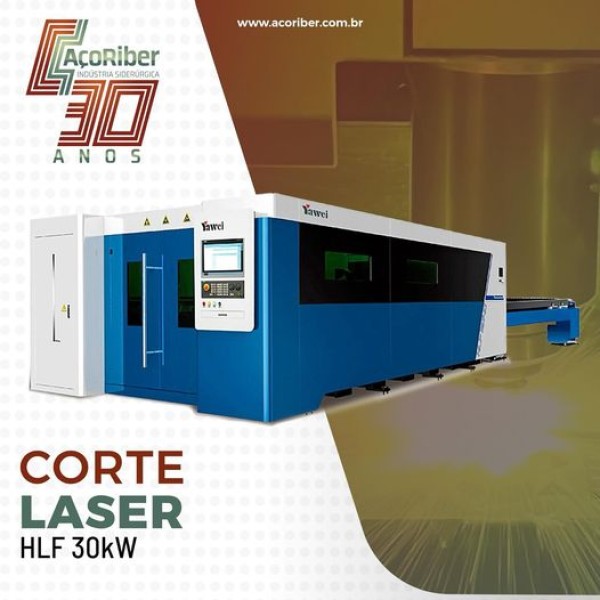 Corte a Laser - HLF 30KW