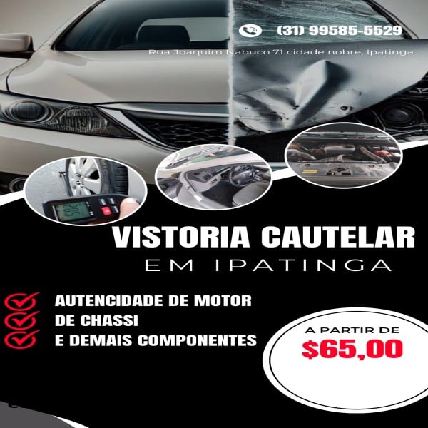 Vistoria Cautelar em Ipatinga