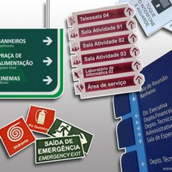 Placas De Comunicação Visual