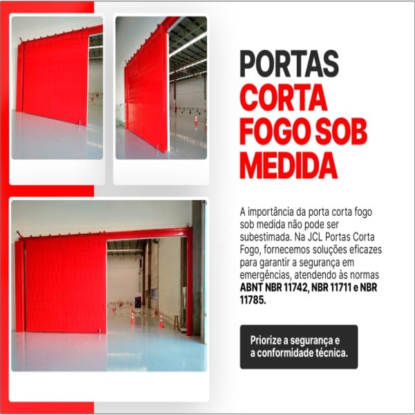 Portas Corta Fogo Industriais