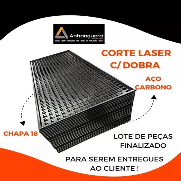 CORTE LASER E DOBRA