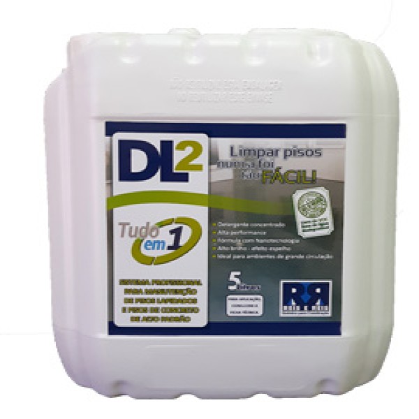 DL2 DETERGENTE PARA MANUTENÇÃO DE PISO INDUSTRIAL