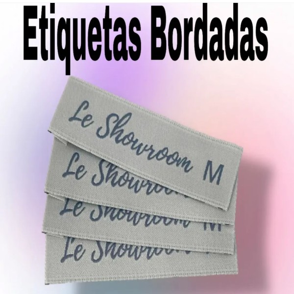 Etiquetas Bordadas Para Roupa