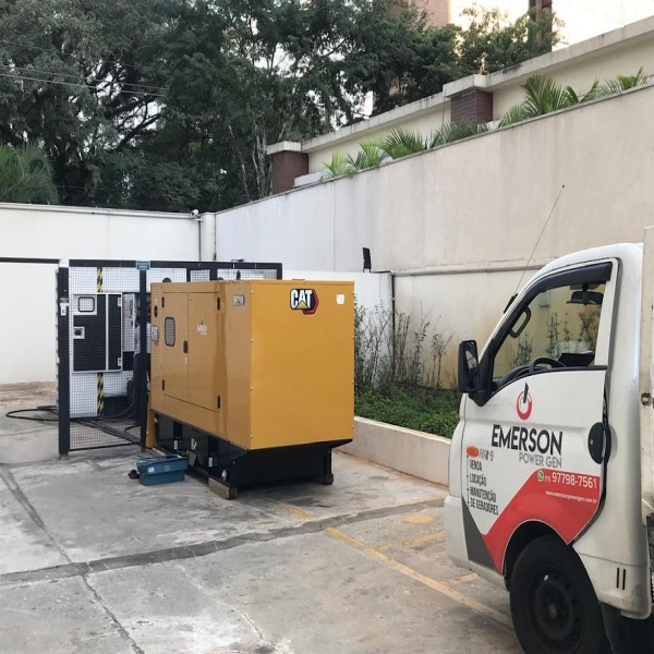 Locação De Grupo Gerador 40kva