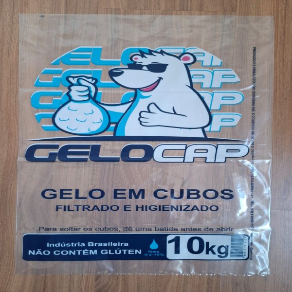 Embalagem Para Gelo