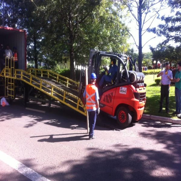 Rampa De Carregamento De Container