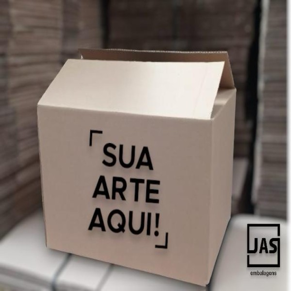 Caixa De Papelão Kraft