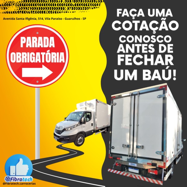 Bau Refrigerado Sorveteiro