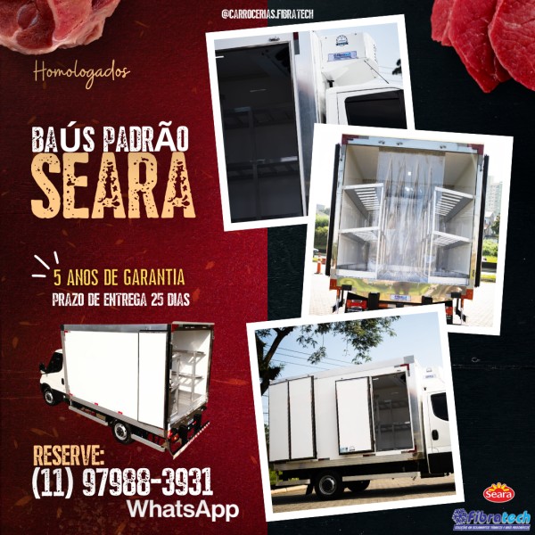 Comprar Baú Refrigerado Para Caminhonete