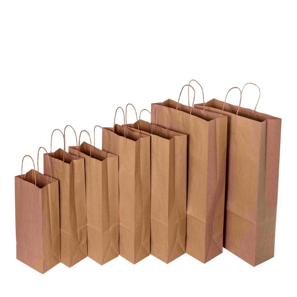 Sacolas De Papel Kraft Delivery