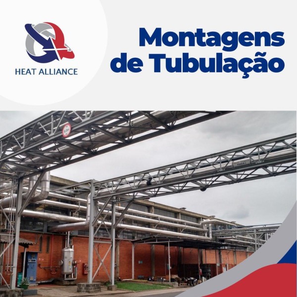 Montagem De Tubulação Industrial