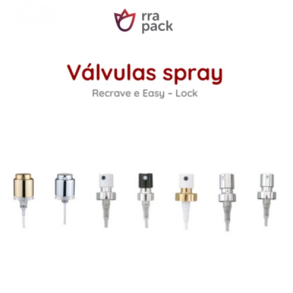 Válvula Spray Preta 15mm Para Perfumes E Cosméticos